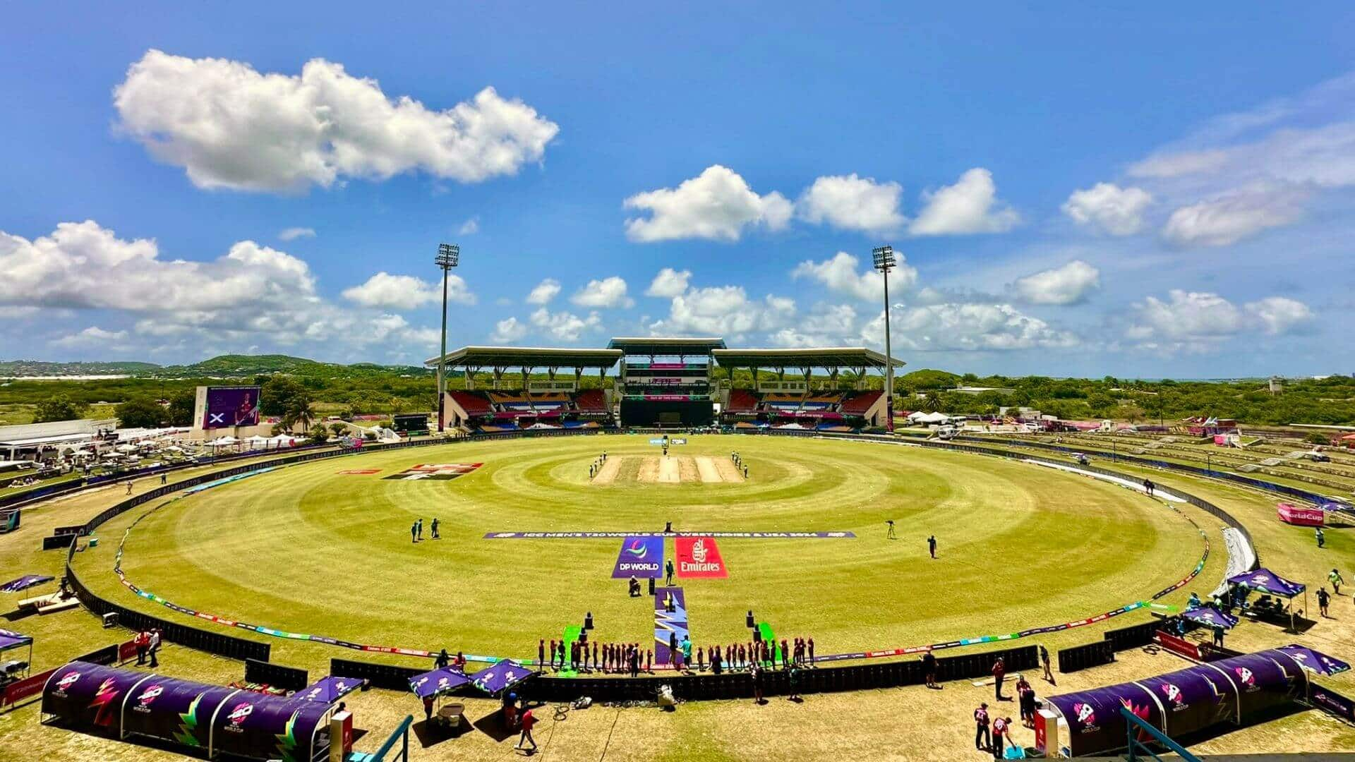 Sir Vivian Richards Stadium Antigua Pitch Report For ABF Vs BR CPL 2024 Match